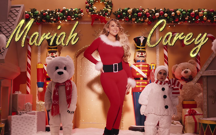 Mariah Carey Brings New Video For All I Want For Christmas Christmas Hits Kerst Radio 